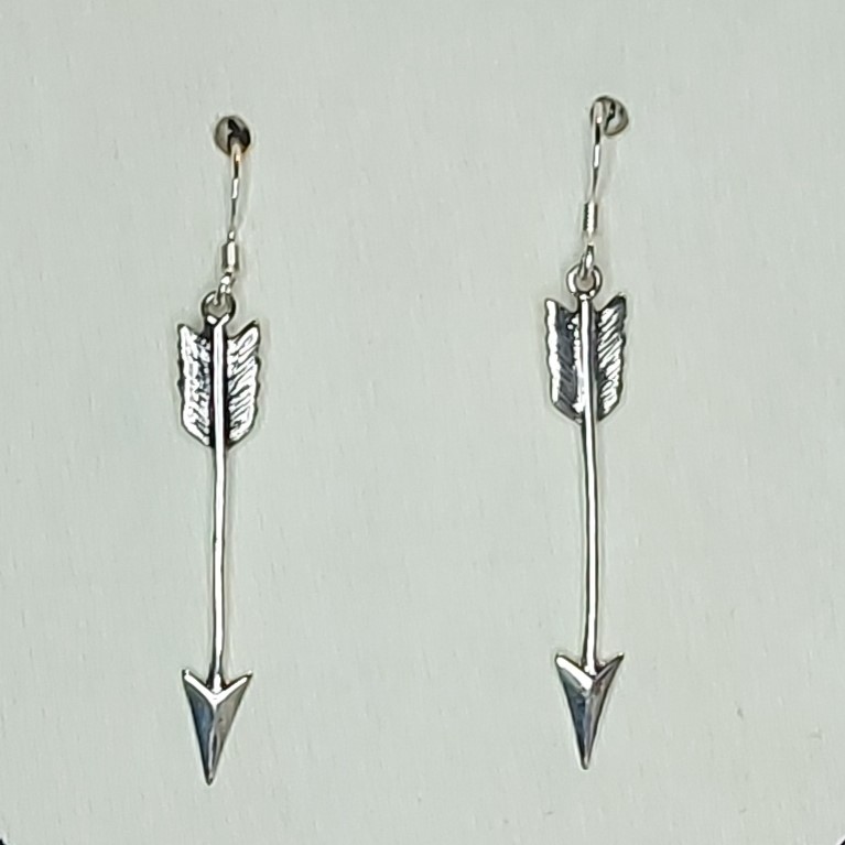 Sterling Silver Arrow Earrings