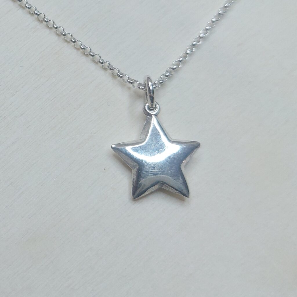 Sterling Silver Star Pendant